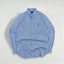 Vintage Polo Ralph Lauren Striped Cotton Button-Up Shirt Blue | Classic Preppy Menswear