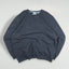 Second-hand Calvin Klein Embroidered Logo Sweatshirt Faded Black | 2010s Soft Touch Fleece