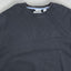 Second-hand Calvin Klein Embroidered Logo Sweatshirt Faded Black | 2010s Soft Touch Fleece