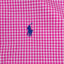 Vintage Polo Ralph Lauren Gingham Button-Down Shirt Pink White | Classic Casual Cotton Shirt