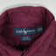 Vintage Ralph Lauren Blake Button Down Shirt Burgundy | 2000s Classic Casual