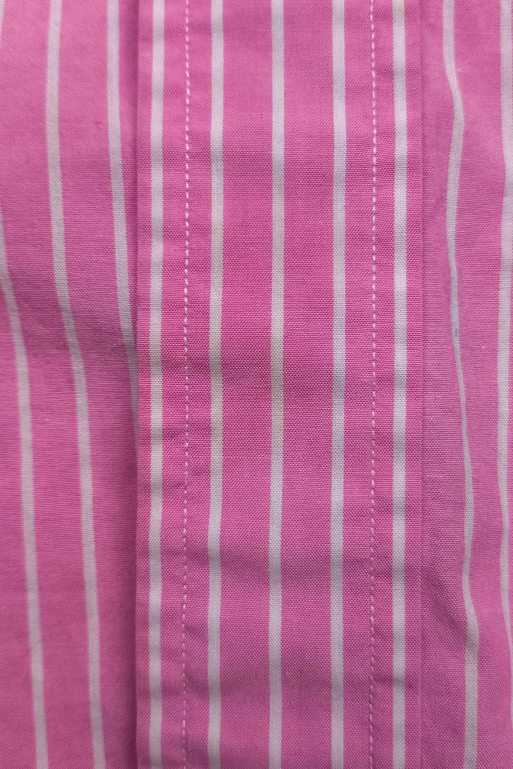 Ralph Lauren Custom Fit Striped Button Down Shirt Pink White | Classic Casual Oxford Style