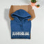 Napapijri Geographic Logo Hoodie Blue | Casual Streetwear Sweatshirt
