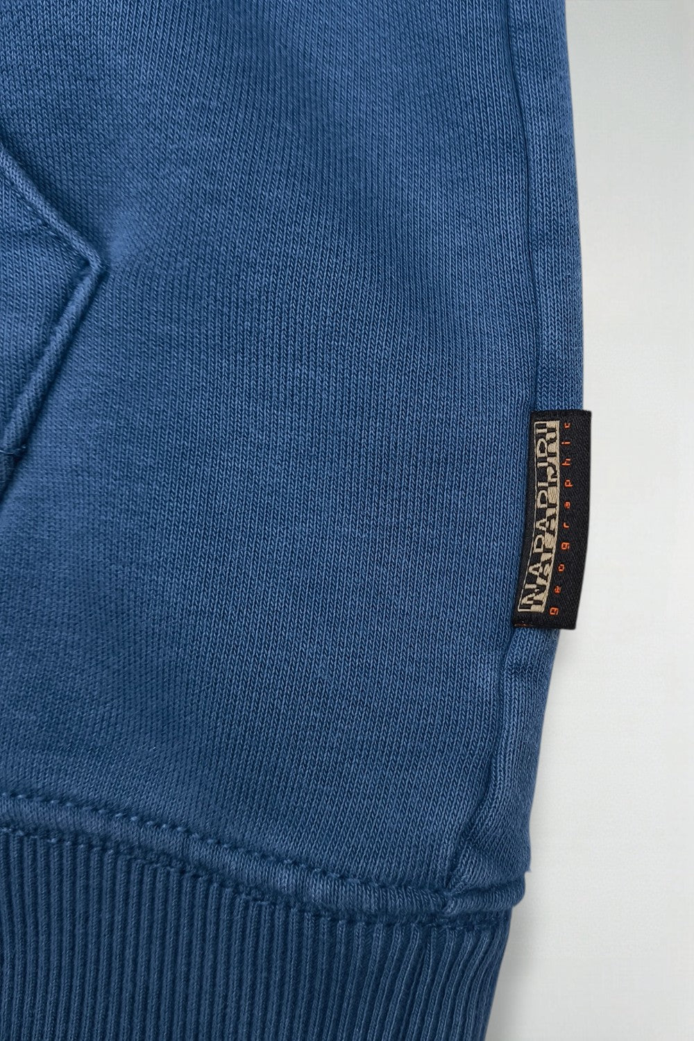 Napapijri Geographic Logo Hoodie Blue | Casual Streetwear Sweatshirt