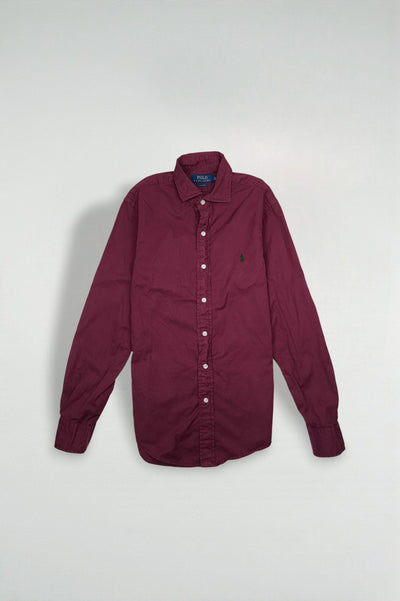 Vintage Polo Ralph Lauren Shirt XS Classic Fit Red | 1990s Casual Wear