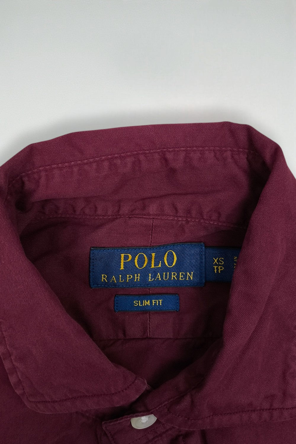 Vintage Polo Ralph Lauren Shirt XS Classic Fit Red | 1990s Casual Wear