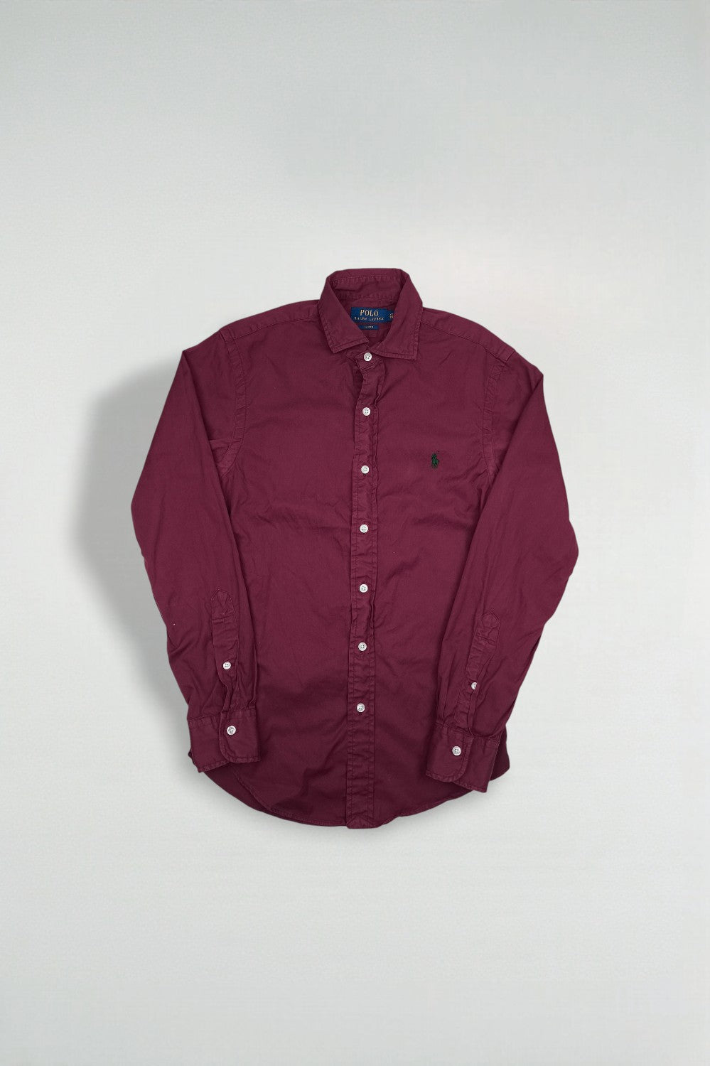 Vintage Polo Ralph Lauren Shirt XS Classic Fit Red | 1990s Casual Wear