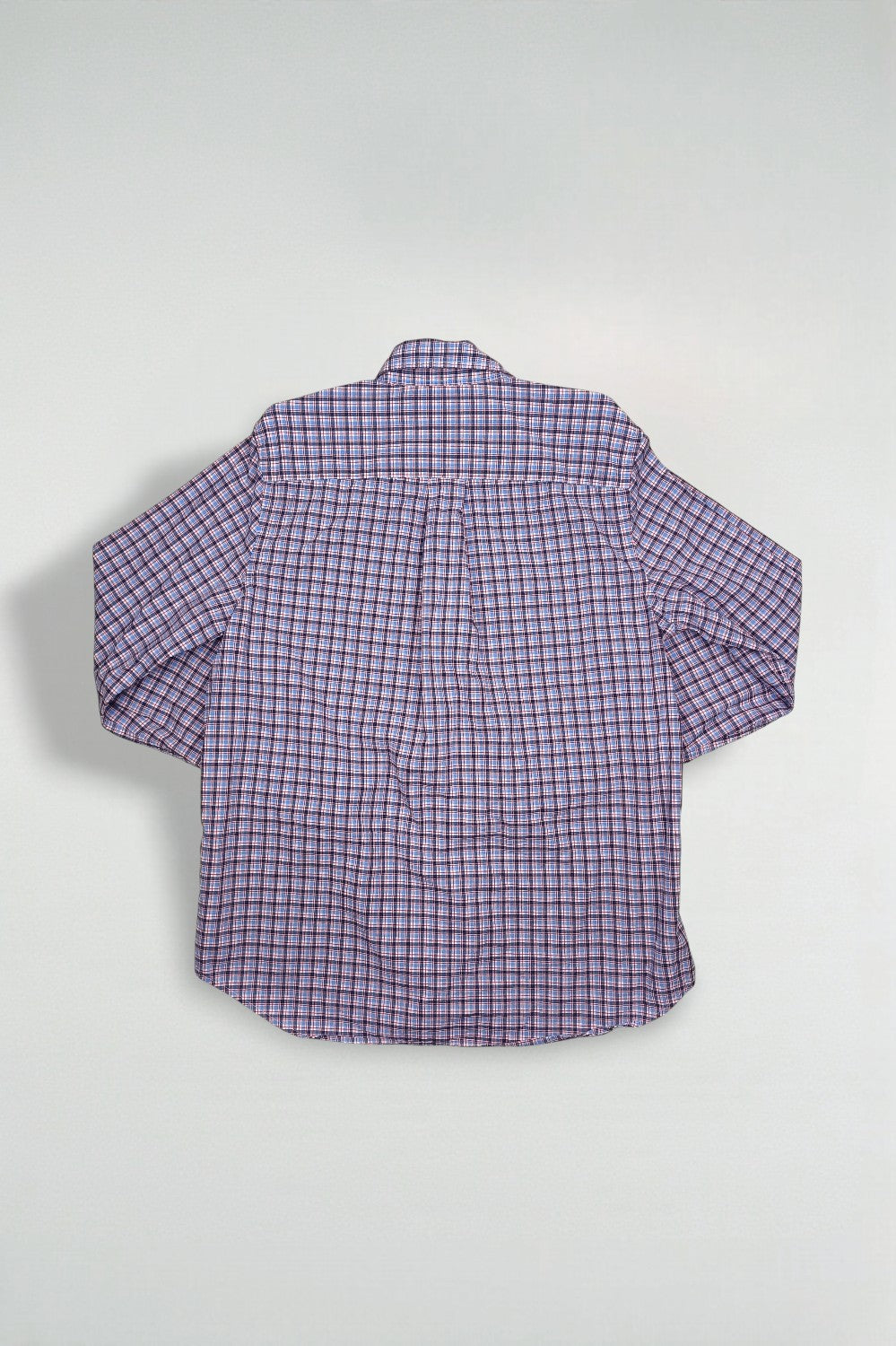 Vintage Polo Ralph Lauren Checkered Shirt Size XL Navy Red Blue | 2000s Collection