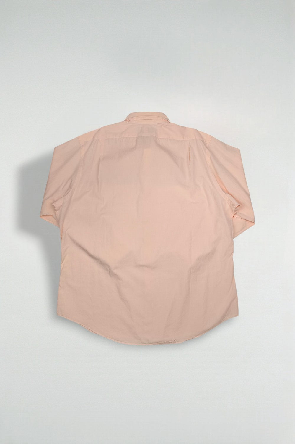 Vintage Polo Ralph Lauren Custom Fit Shirt Peach | Classic Casual Button-Up