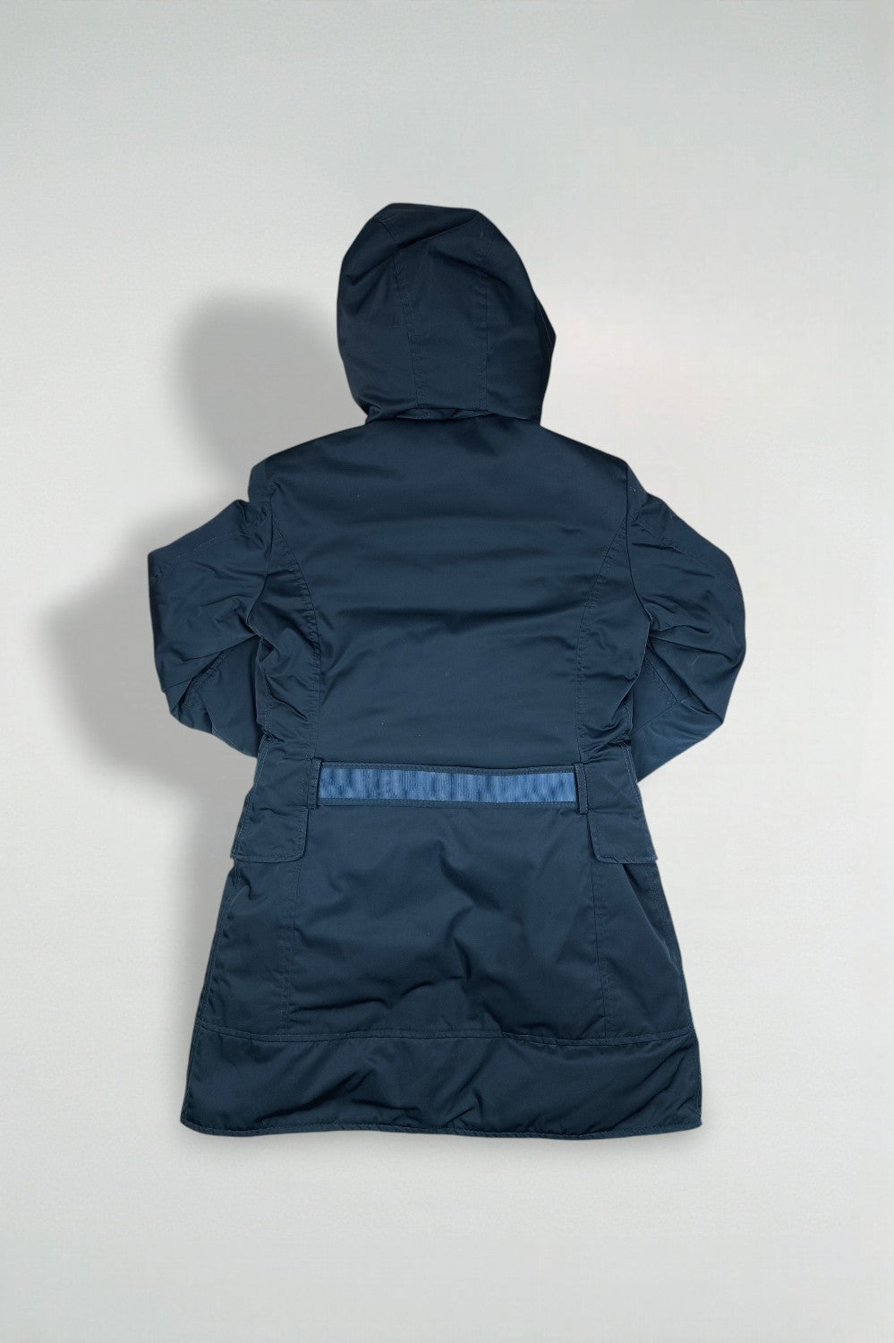 Peuterey Goose Down Belted Parka Jacket Navy Blue | Luxury Winter Outerwear