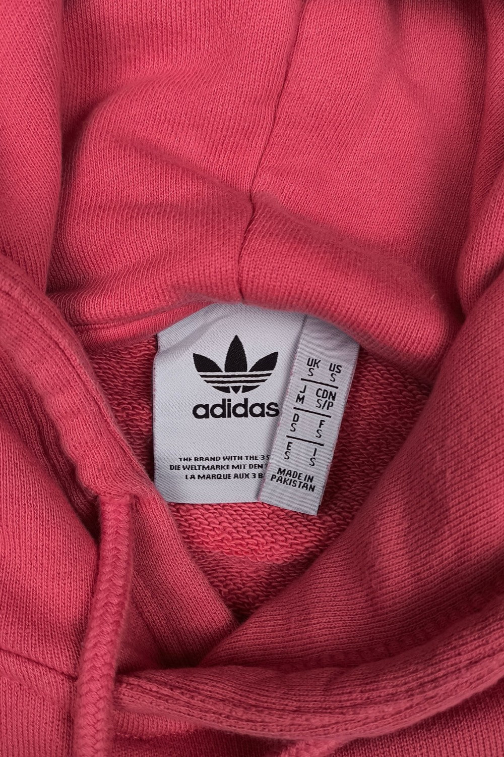 Vintage adidas Trefoil Hoodie Pink | Classic Streetwear Sweatshirt