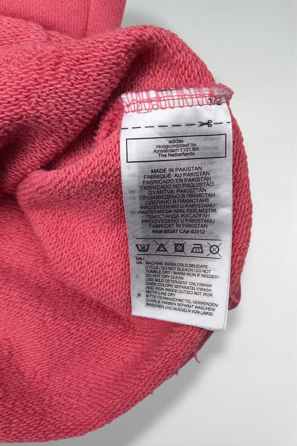 Vintage adidas Trefoil Hoodie Pink | Classic Streetwear Sweatshirt