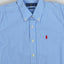 Polo Ralph Lauren Custom Fit Button Down Shirt Blue Check | Classic Casual Menswear