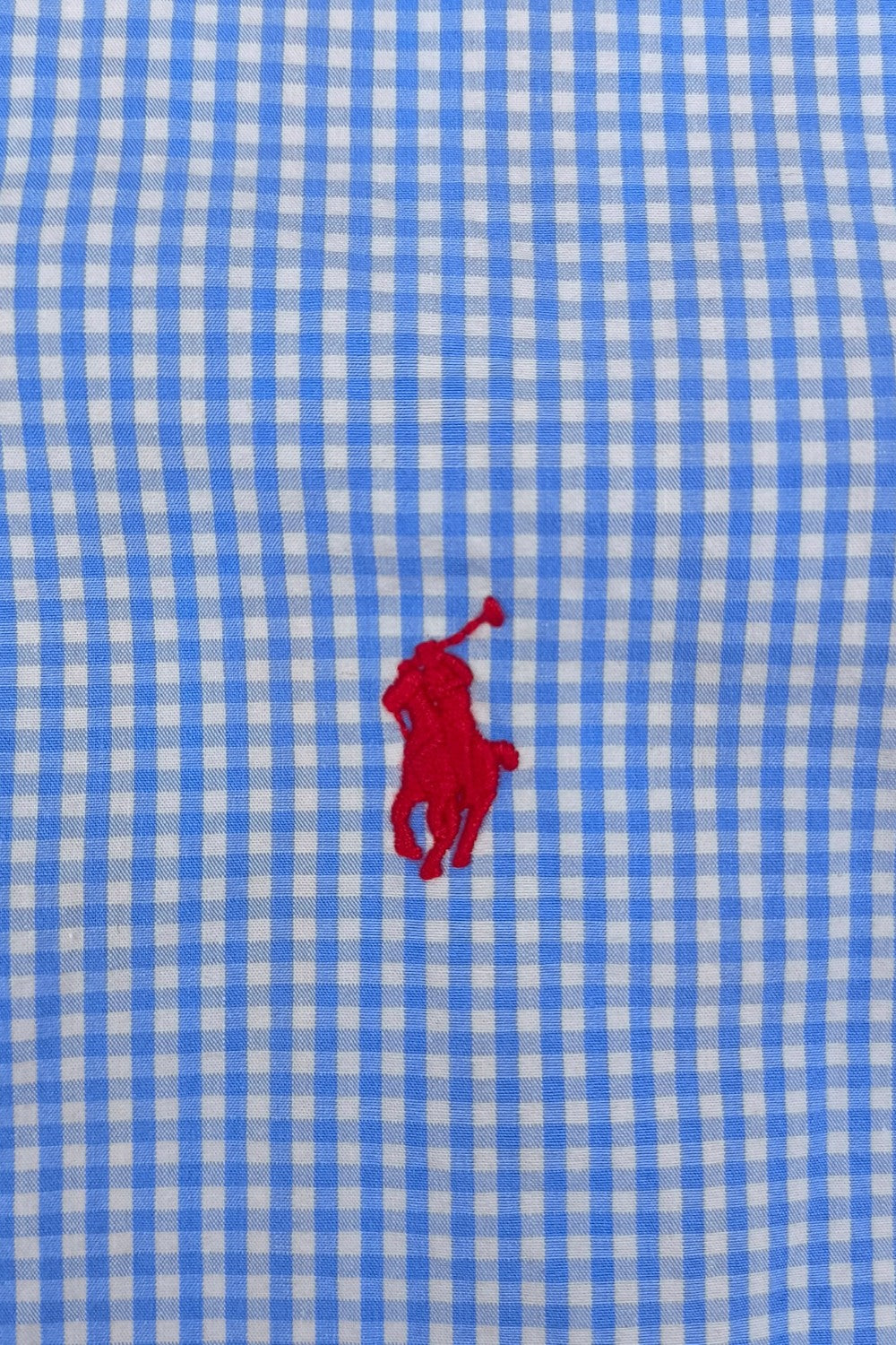 Polo Ralph Lauren Custom Fit Button Down Shirt Blue Check | Classic Casual Menswear