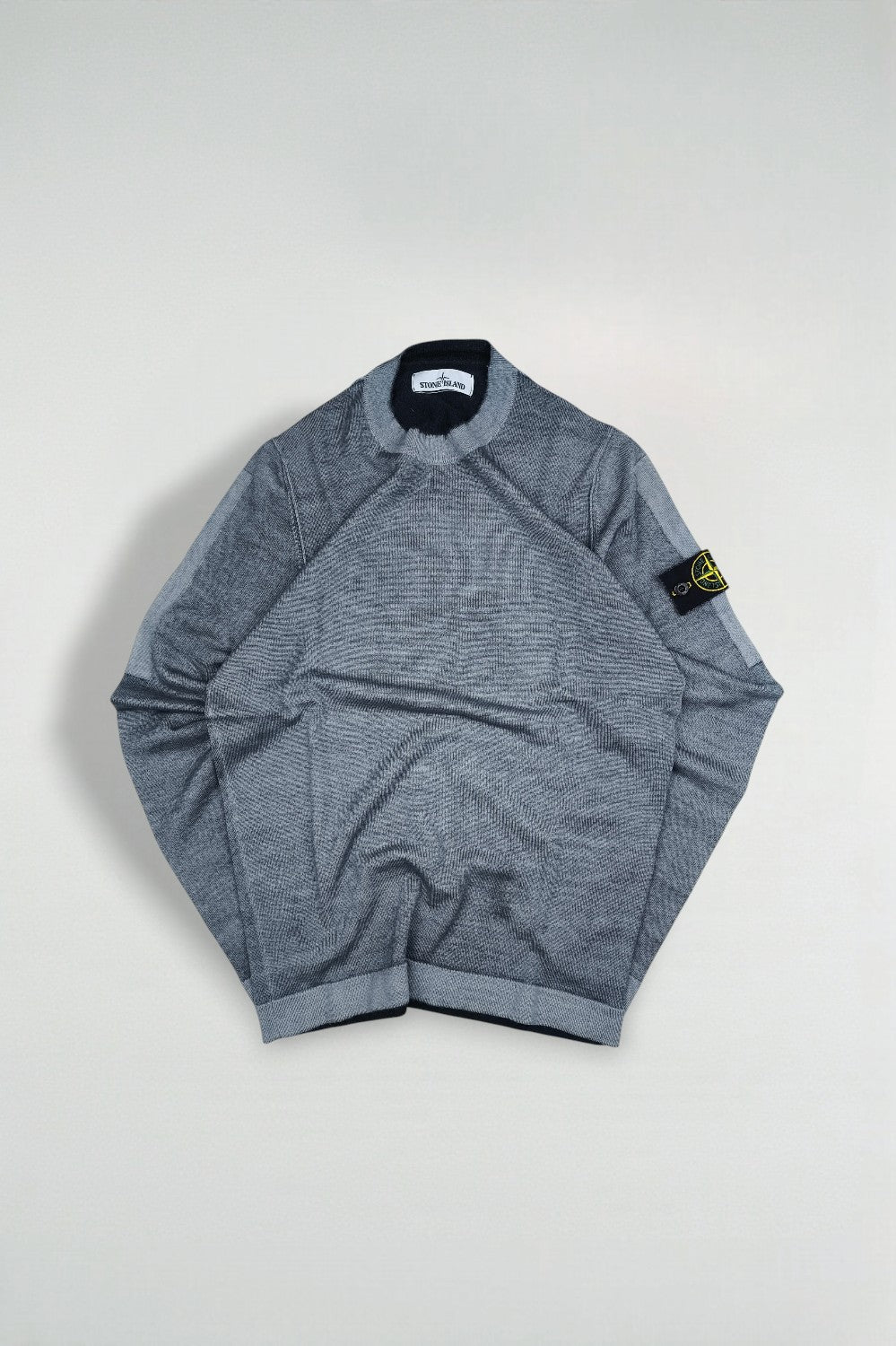 Vintage Stone Island Crewneck Sweater Grey | Classic Knitwear