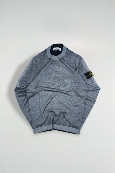 Vintage Stone Island Crewneck Sweater Grey | Classic Knitwear