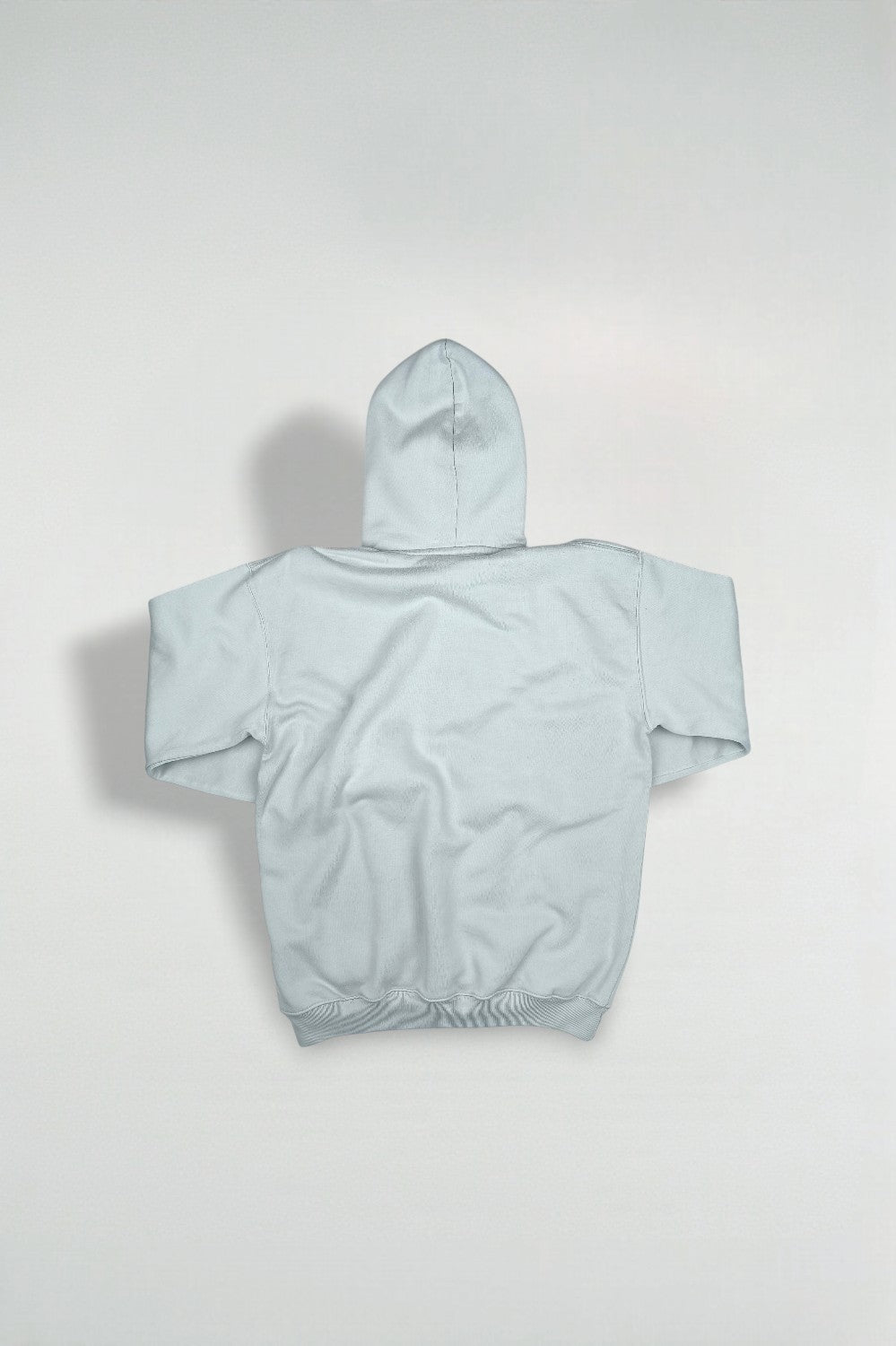Vintage Puma Minimal Logo Hoodie Light Grey | Y2K Sportswear Sweatshirt