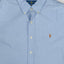 Vintage Polo Ralph Lauren Oxford Shirt Light Blue | Classic Slim Fit Button Down