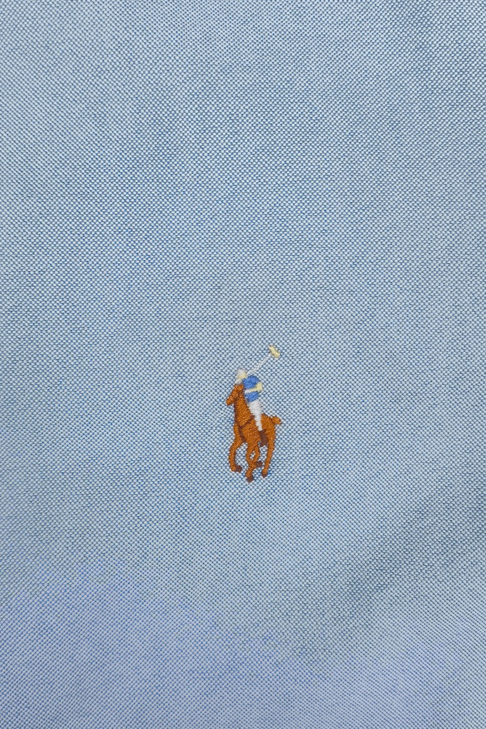 Vintage Polo Ralph Lauren Oxford Shirt Light Blue | Classic Slim Fit Button Down