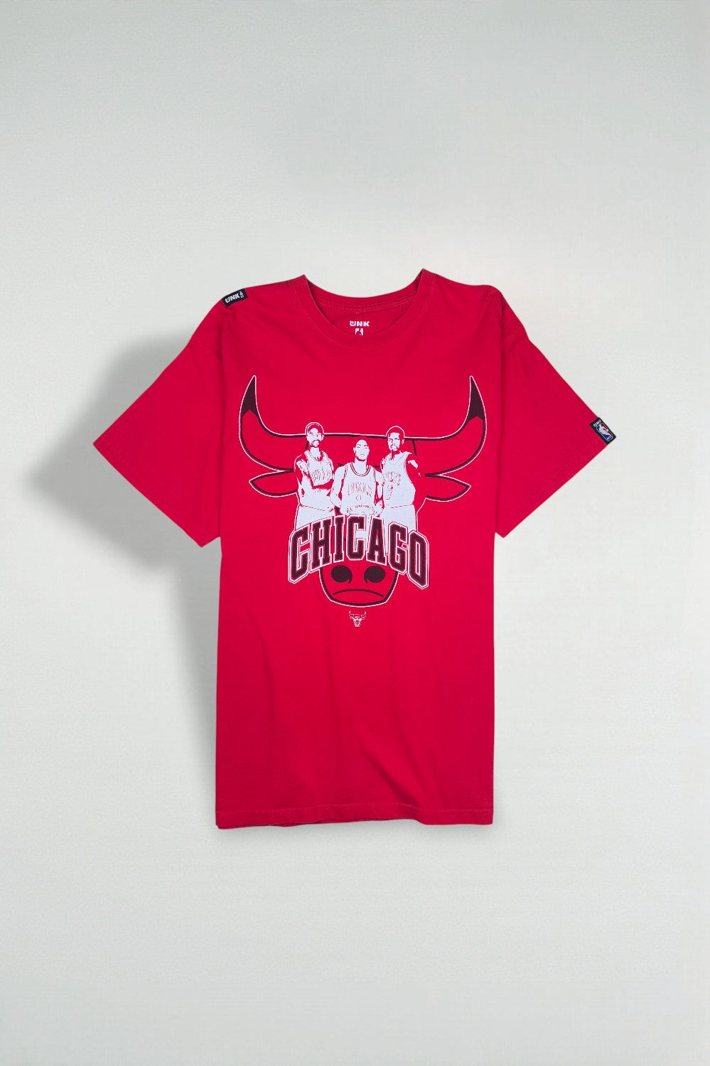 Chicago Bulls NBA Graphic T-Shirt Red | Modern Streetwear