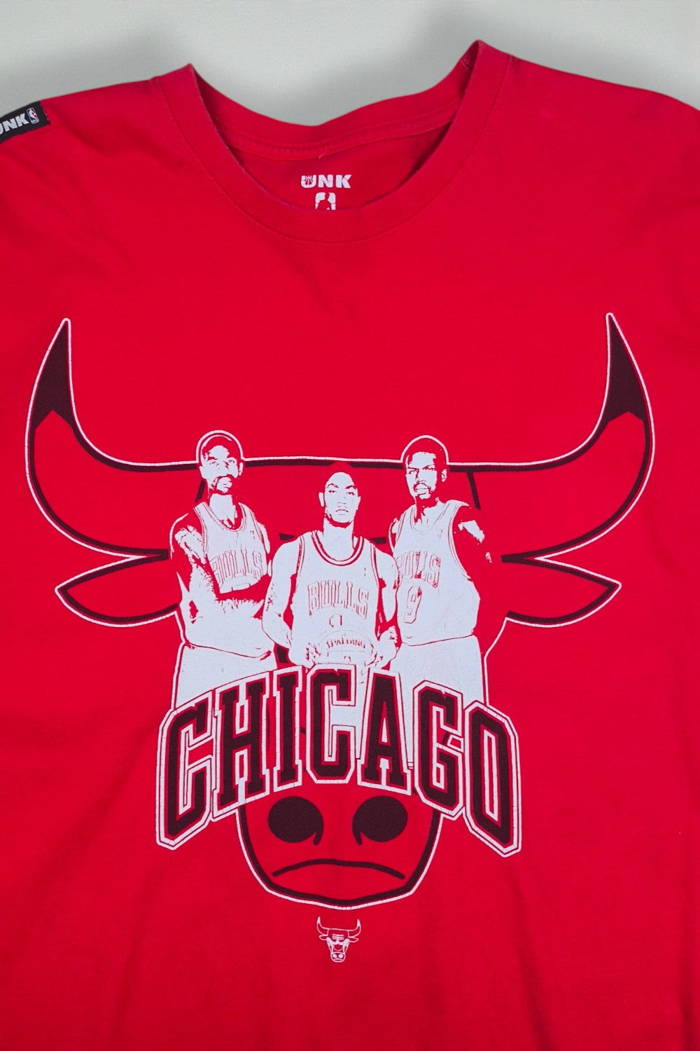 Chicago Bulls NBA Graphic T-Shirt Red | Modern Streetwear