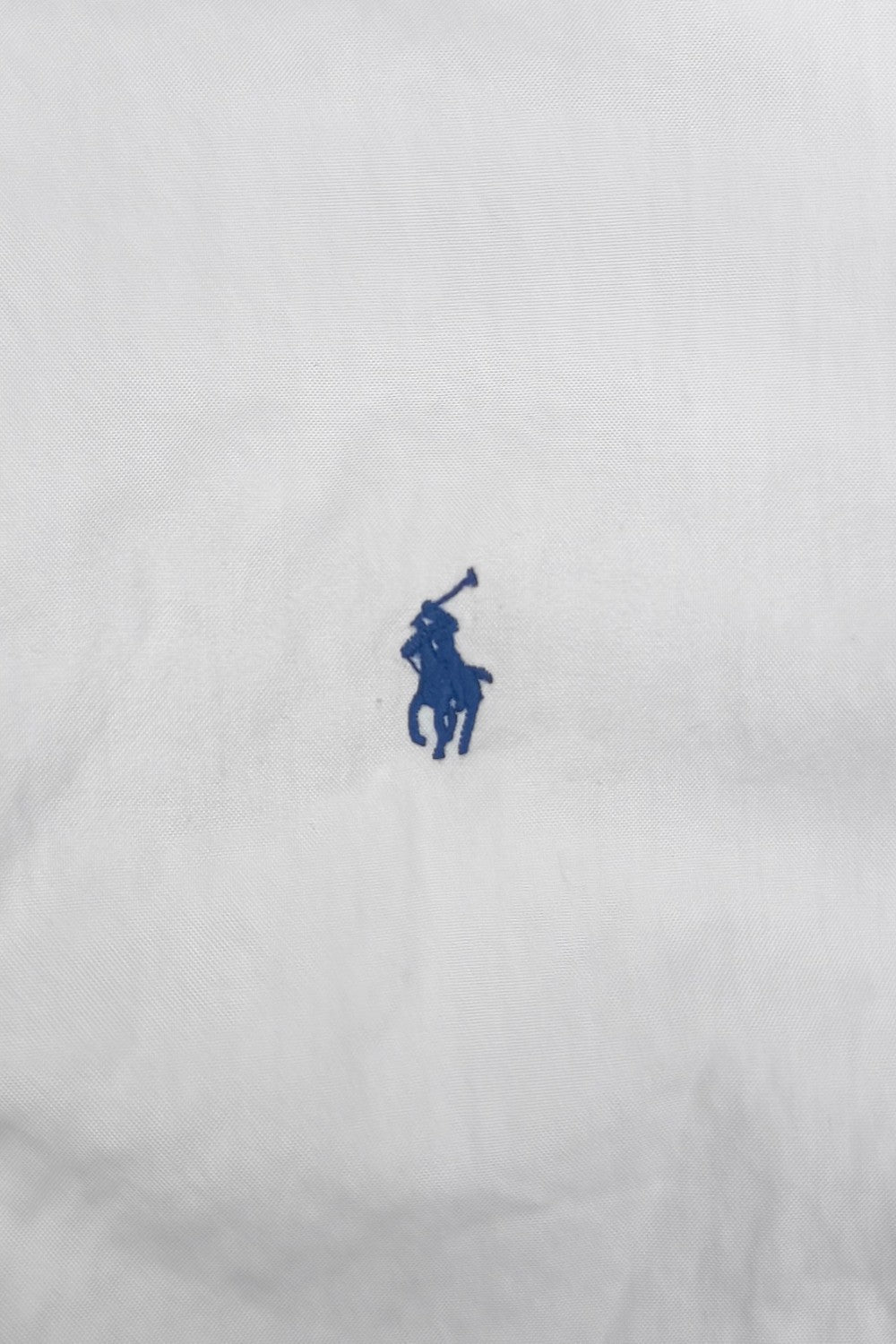 Ralph Lauren Button Down Shirt White Cotton Classic Fit | Casual