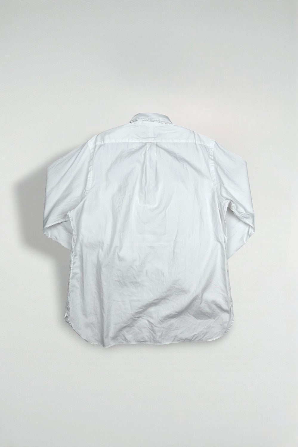 Ralph Lauren Button Down Shirt White Cotton Classic Fit | Casual