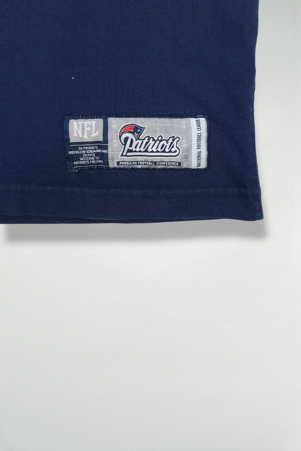 Vintage NFL New England Patriots T-Shirt Navy | 2000s Team Apparel