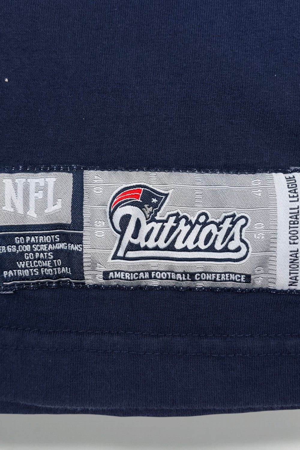 Vintage NFL New England Patriots T-Shirt Navy | 2000s Team Apparel