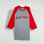 Vintage Lee Sport Red Sox MLB Raglan T-Shirt Grey Red | 2000s