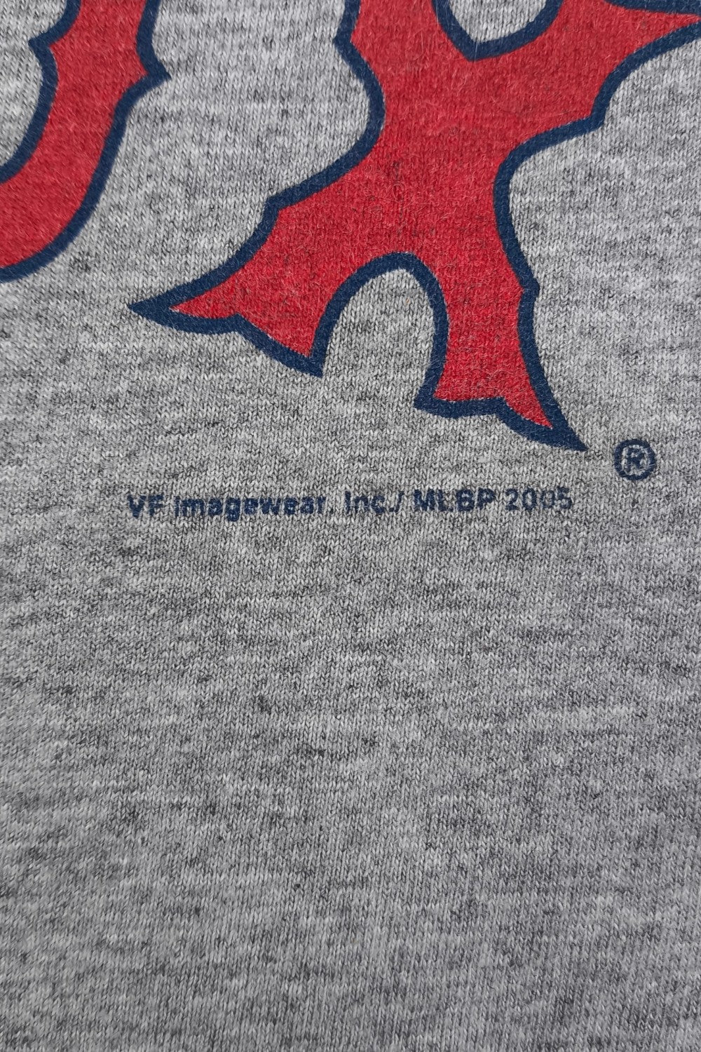 Vintage Lee Sport Red Sox MLB Raglan T-Shirt Grey Red | 2000s