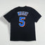 Majestic New York Mets Wright T-Shirt Black MLB Graphic | Casual Tee