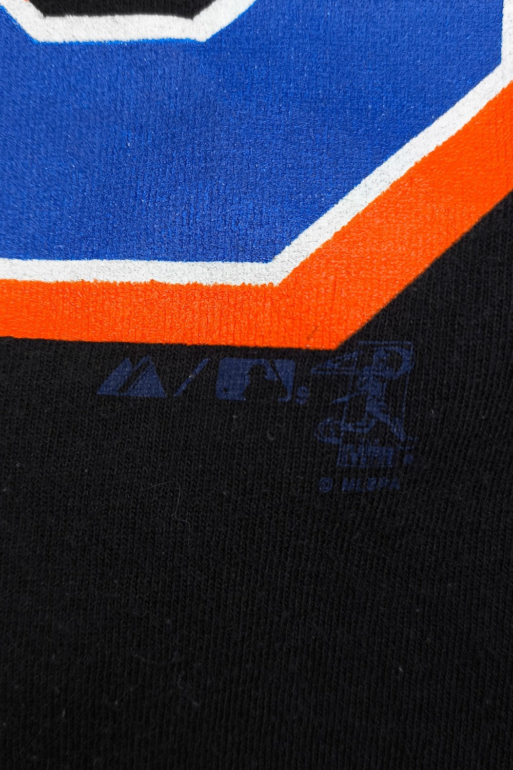 Majestic New York Mets Wright T-Shirt Black MLB Graphic | Casual Tee