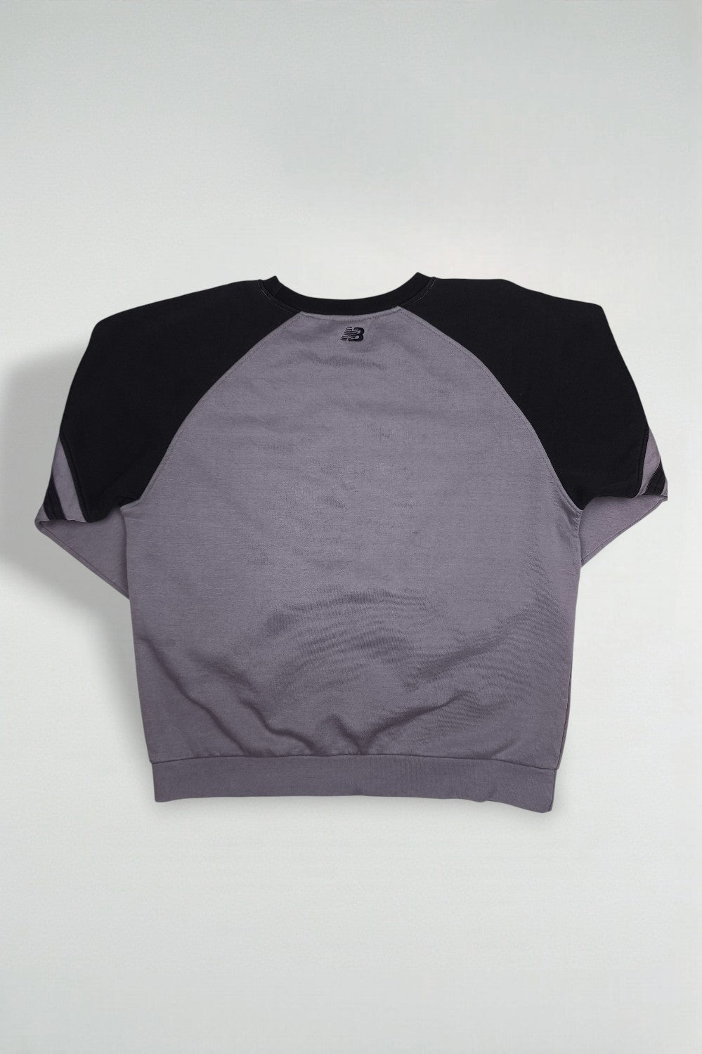 Vintage New Balance Crewneck Sweatshirt Grey Black | Athletic 90s