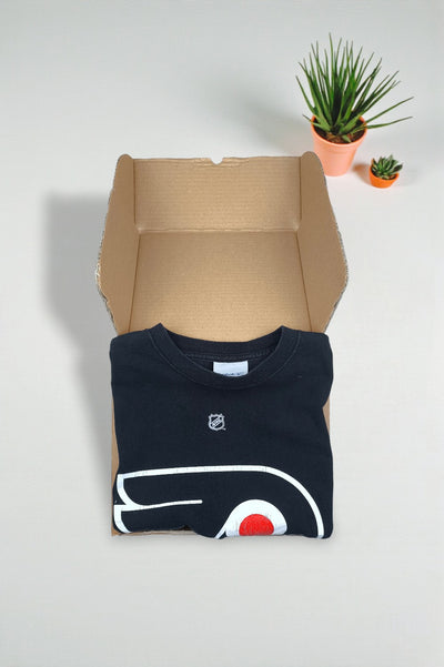 Vintage Reebok Flyers NHL Gagne 12 T-Shirt Black | 2000s