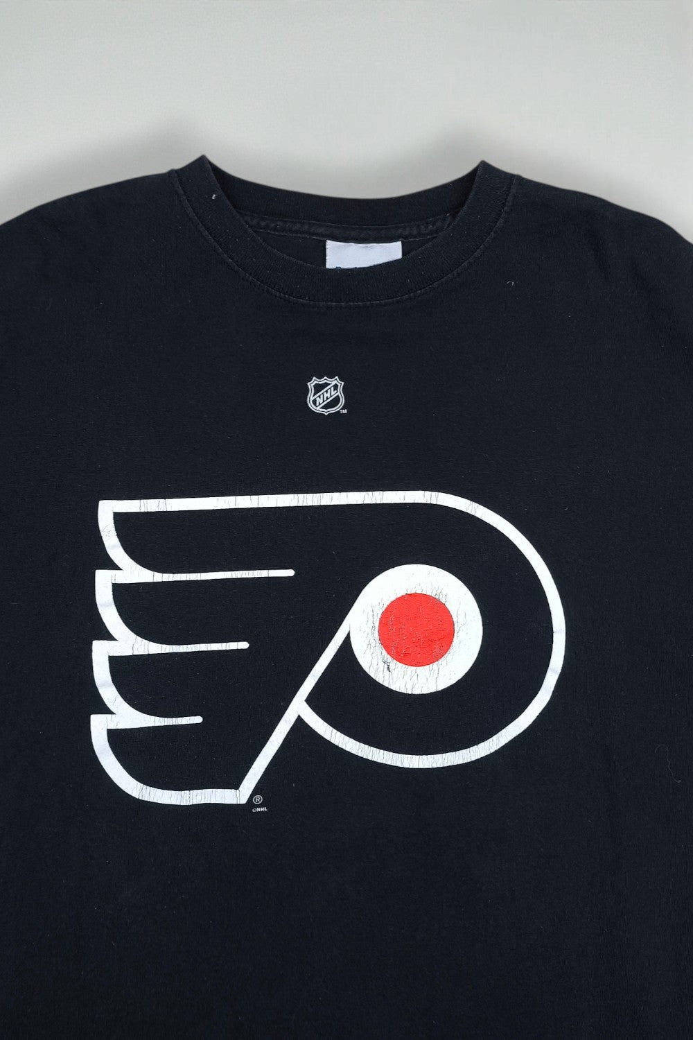 Vintage Reebok Flyers NHL Gagne 12 T-Shirt Black | 2000s