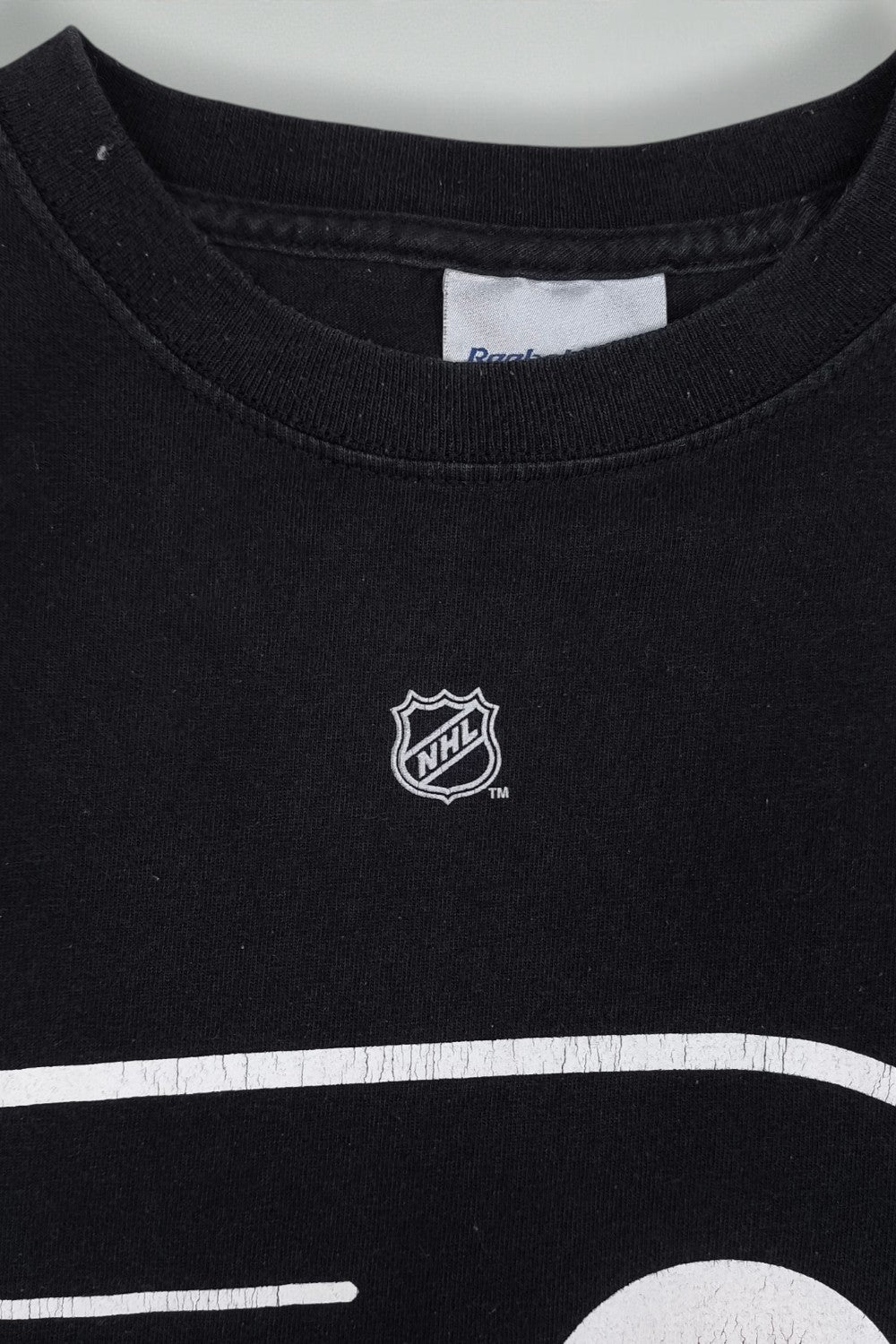 Vintage Reebok Flyers NHL Gagne 12 T-Shirt Black | 2000s