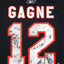 Vintage Reebok Flyers NHL Gagne 12 T-Shirt Black | 2000s