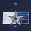 Vintage Dallas Cowboys NFL T-Shirt Navy Blue | Reebok Team Apparel