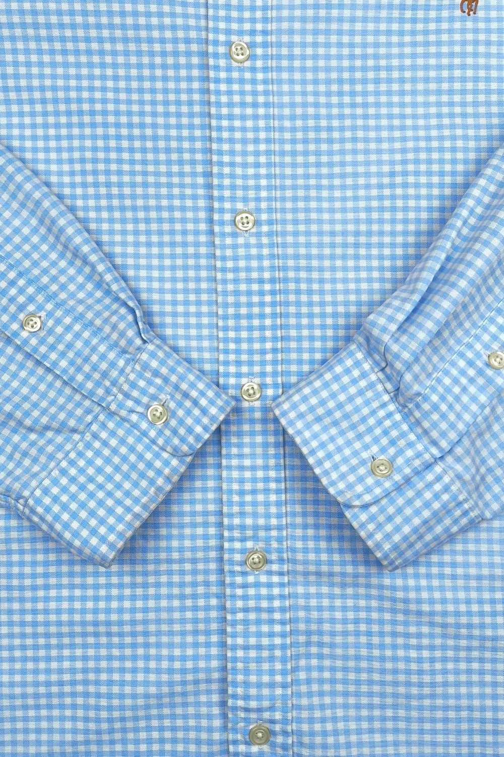 Polo Ralph Lauren Checked Shirt Blue White | Casual Button Down
