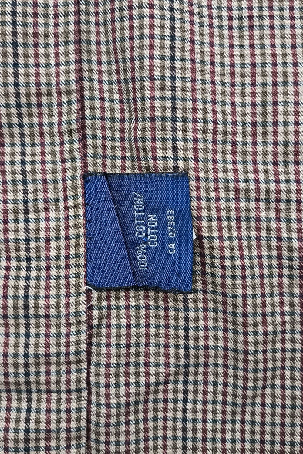 Vintage Polo Ralph Lauren Check Shirt Beige Brown | Classic Button Down