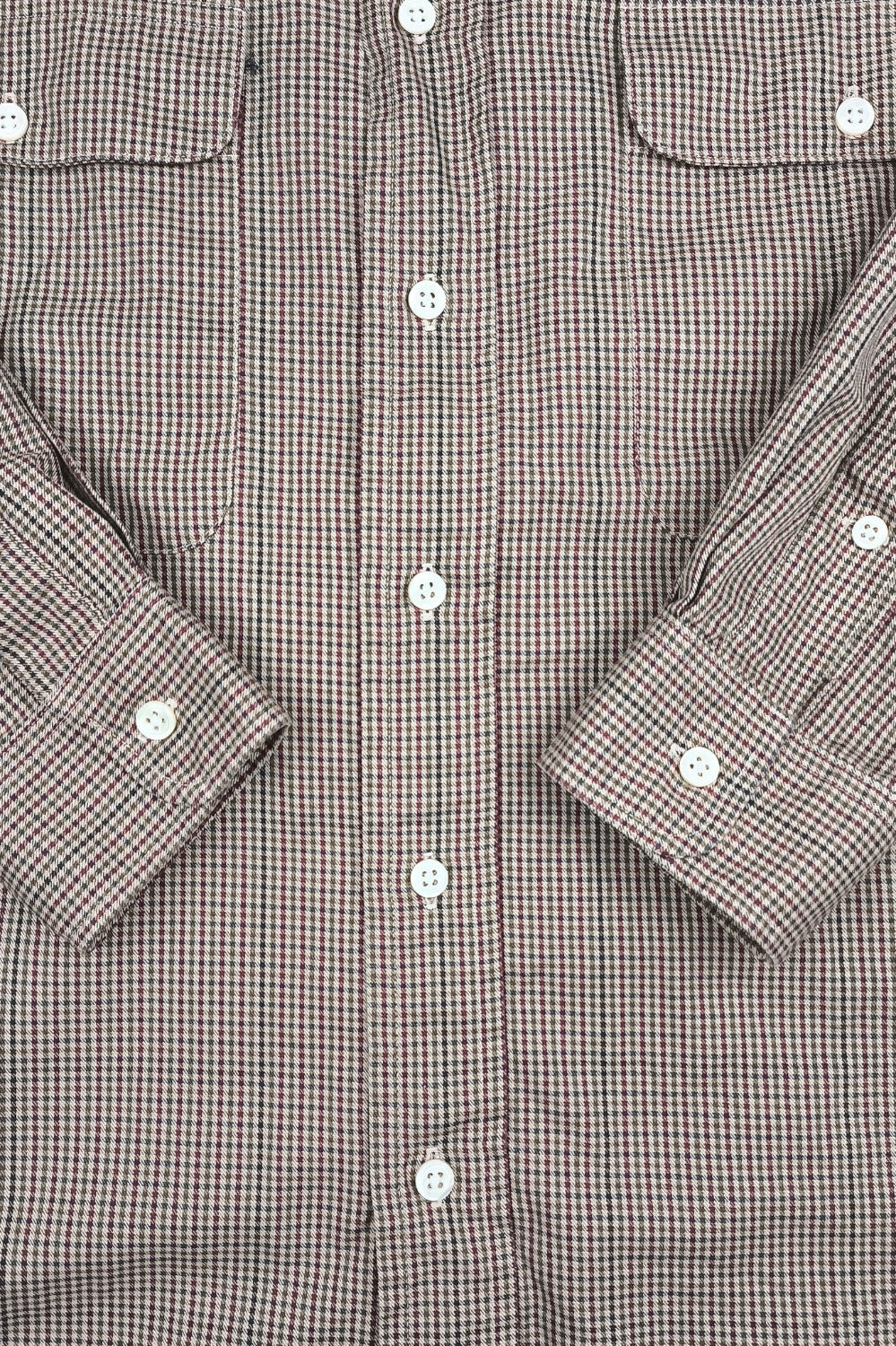 Vintage Polo Ralph Lauren Check Shirt Beige Brown | Classic Button Down