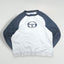 Vintage Sergio Tacchini Logo Sweatshirt White Grey | 90s Sportswear