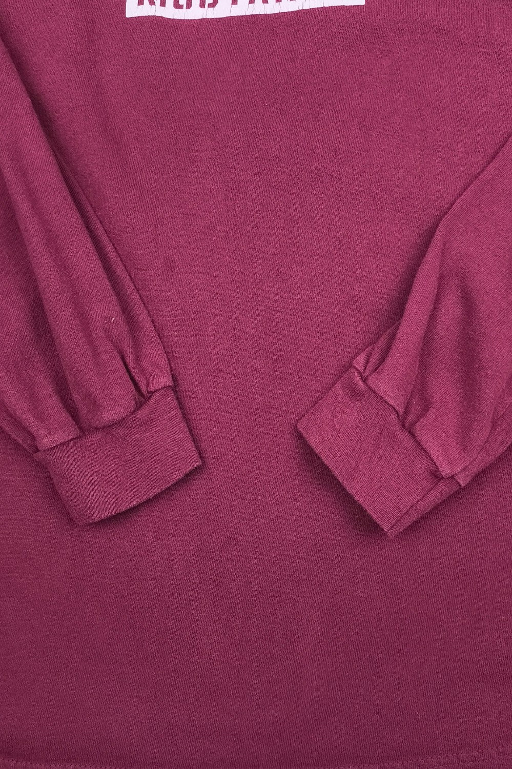 Vintage Independence Mustangs Sweatshirt Burgundy XL Delta Pro Weight