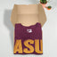 Adidas ASU Logo T-Shirt Burgundy Gold Graphic Tee | Modern Sportswear