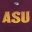 Adidas ASU Logo T-Shirt Burgundy Gold Graphic Tee | Modern Sportswear