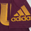 Adidas ASU Logo T-Shirt Burgundy Gold Graphic Tee | Modern Sportswear