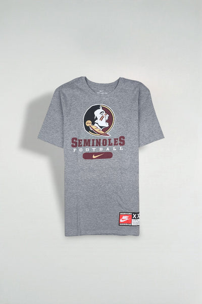 Vintage Nike Florida State Seminoles T-Shirt Grey | NCAA Football