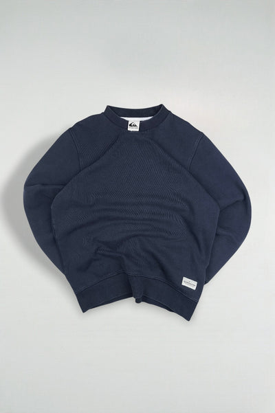 Quiksilver Crewneck Sweatshirt Navy Blue | Casual Surfwear