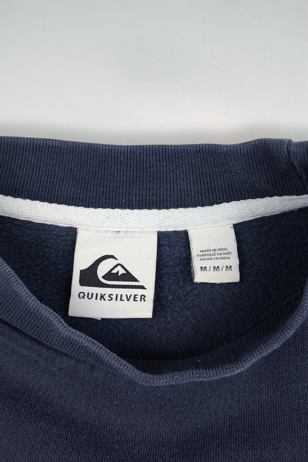 Quiksilver Crewneck Sweatshirt Navy Blue | Casual Surfwear